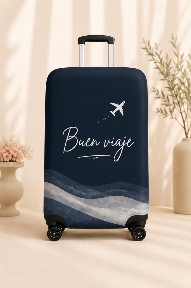 Forro de maleta(buen viaje)