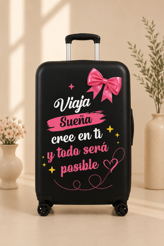 Forro de maleta (viaja sueña)