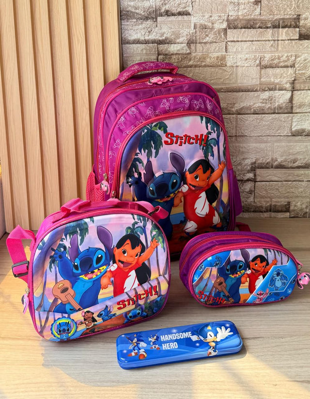 Morral Escolar Oficio Lilo y Stitch M65