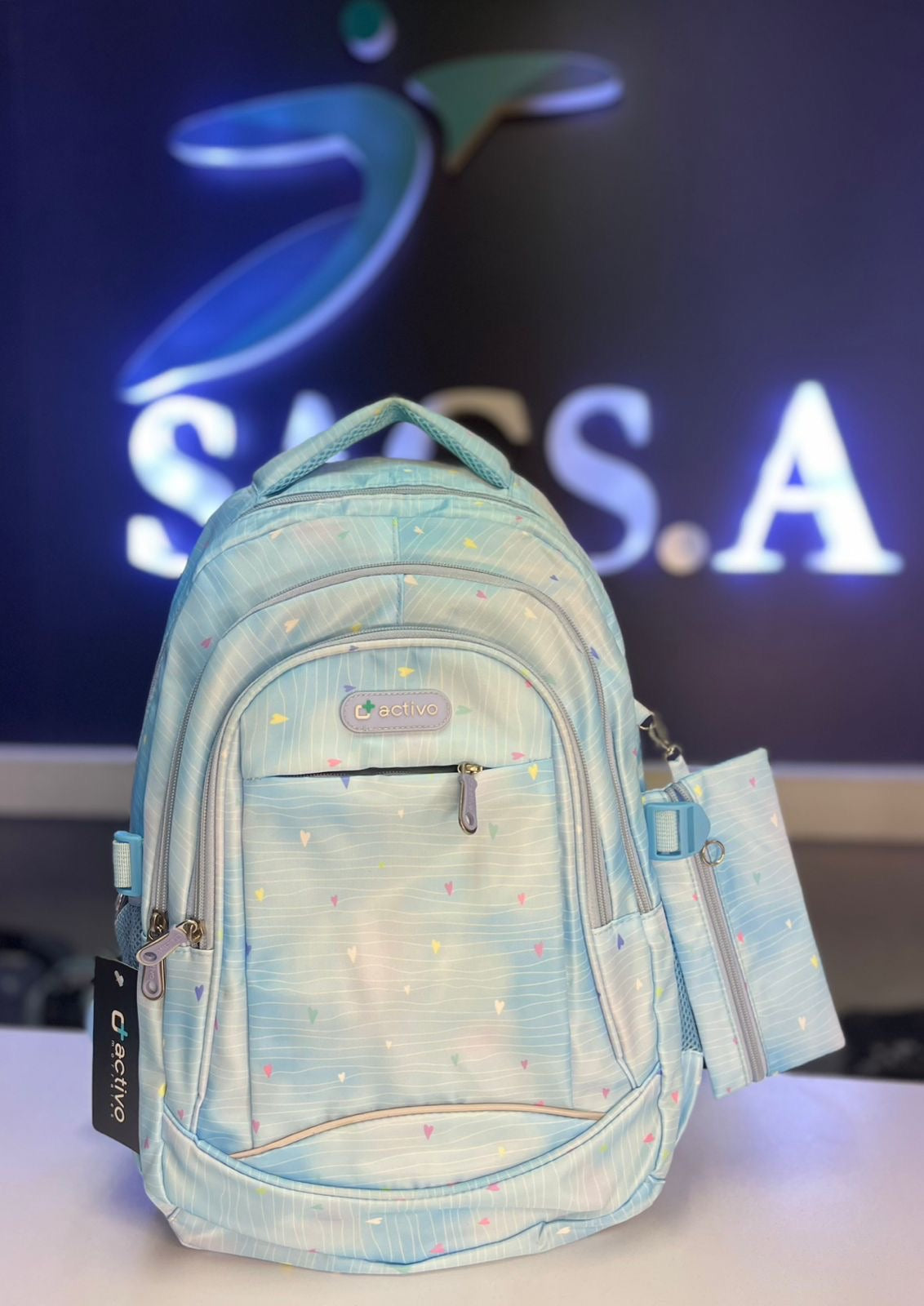 Morral Escolar Oficio Pastel