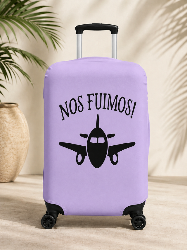 Forro de maleta lila (nos fuimos)