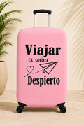 Forro de maleta rosa (viajar es soñar)