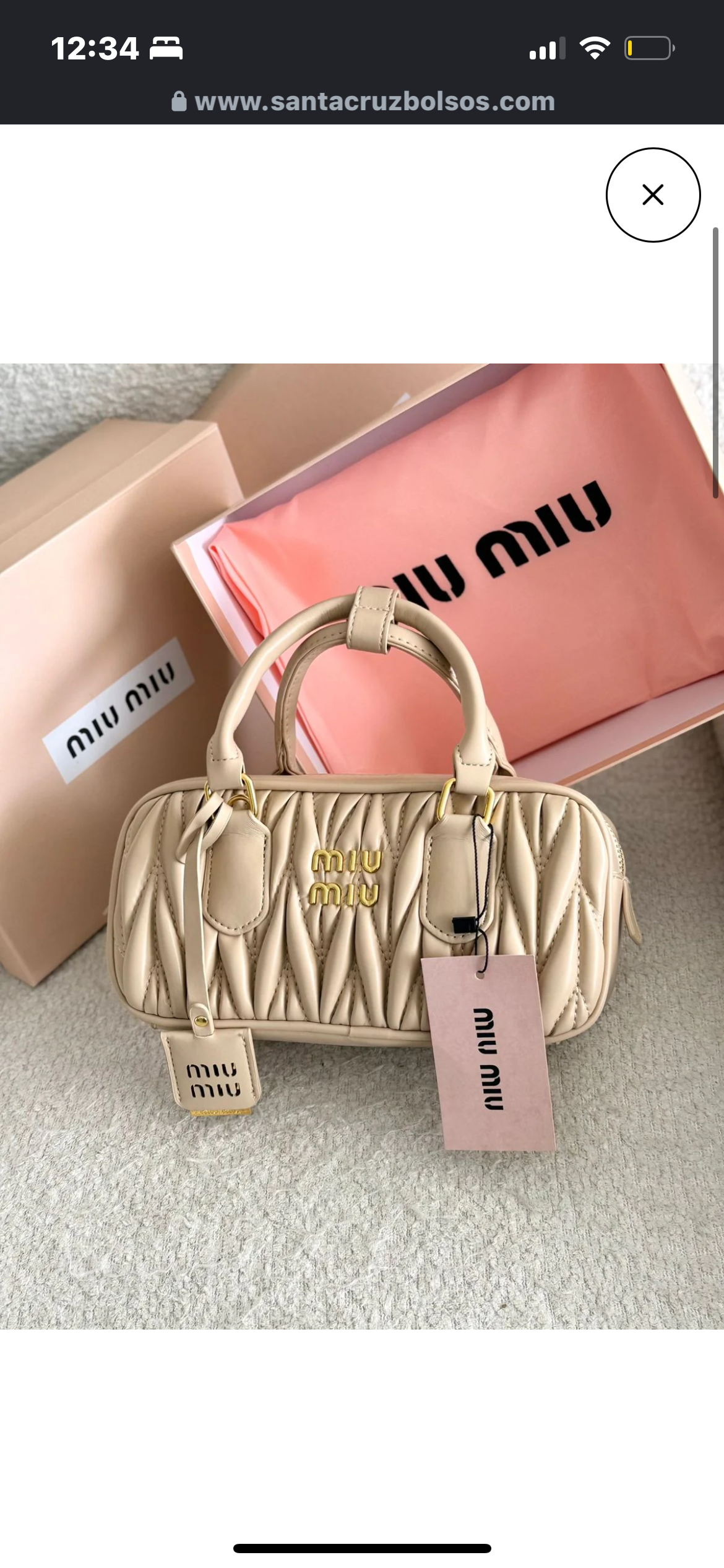 MIU MIU BAÚL MEDIANO