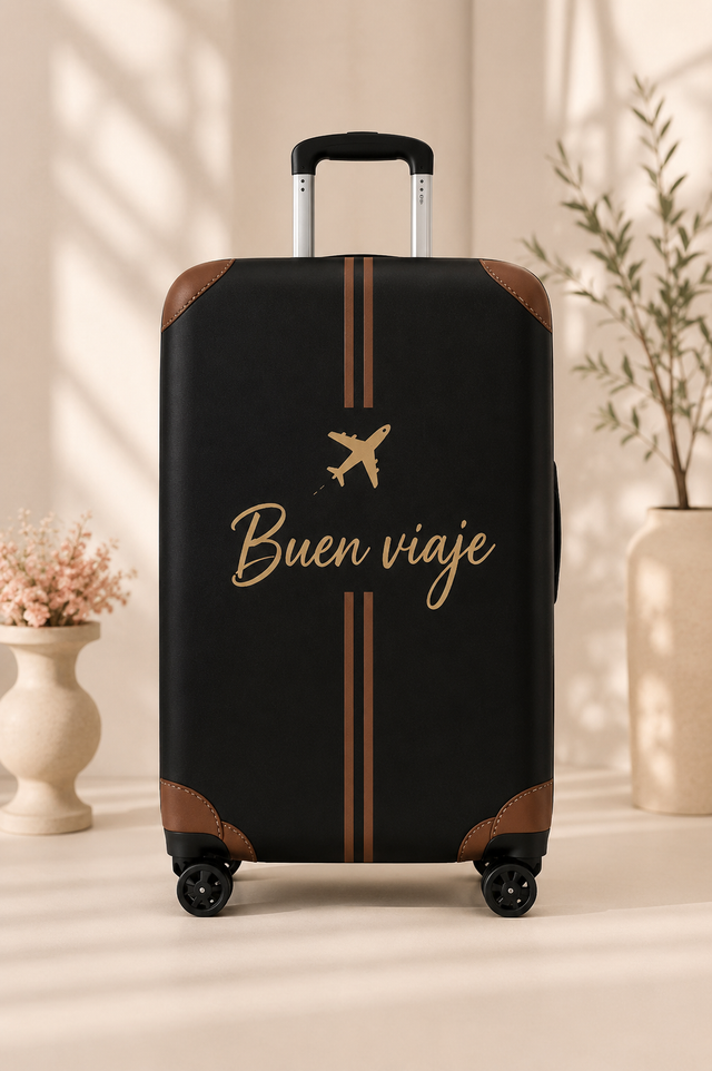 Forro de maleta (buen viaje)