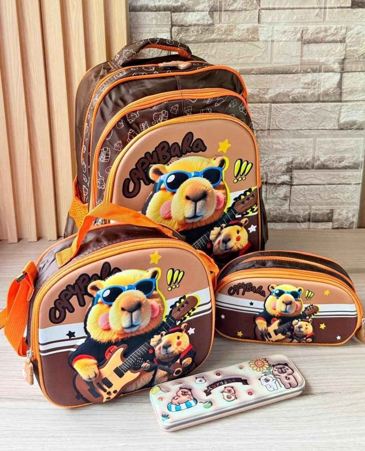 Morral Escolar Oficio Capibara