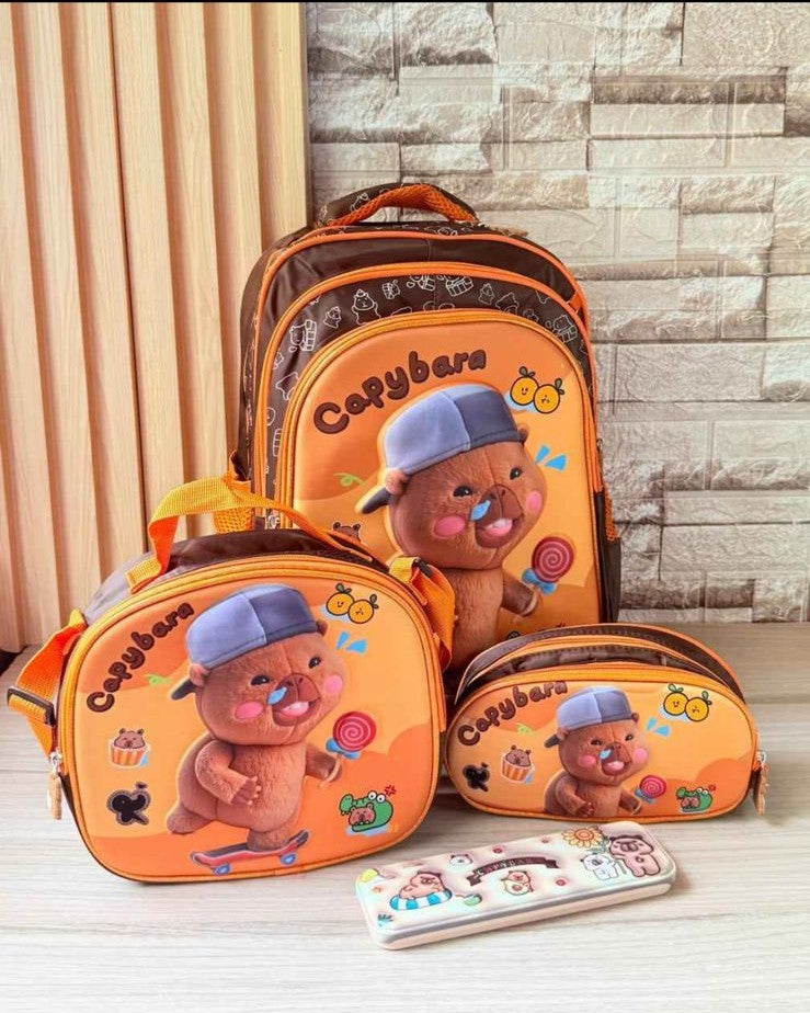 Morral Escolar Oficio Capibara