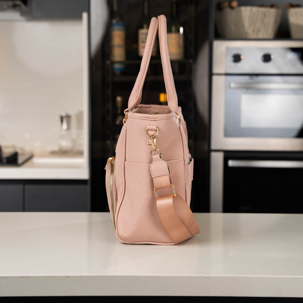 Bolso Rag Clear palo rosa