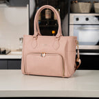 Bolso Rag Clear palo rosa