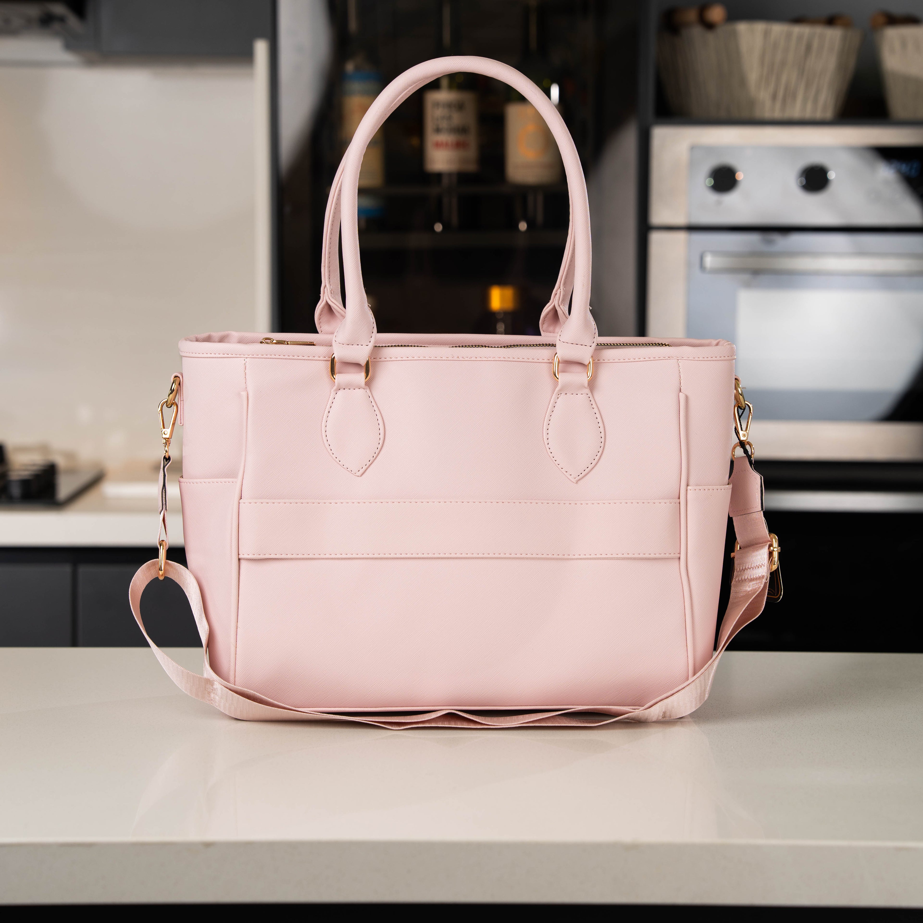 clare tote bag rosa