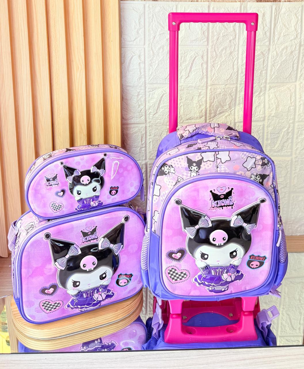 Morral Escolar Carta Kuromi