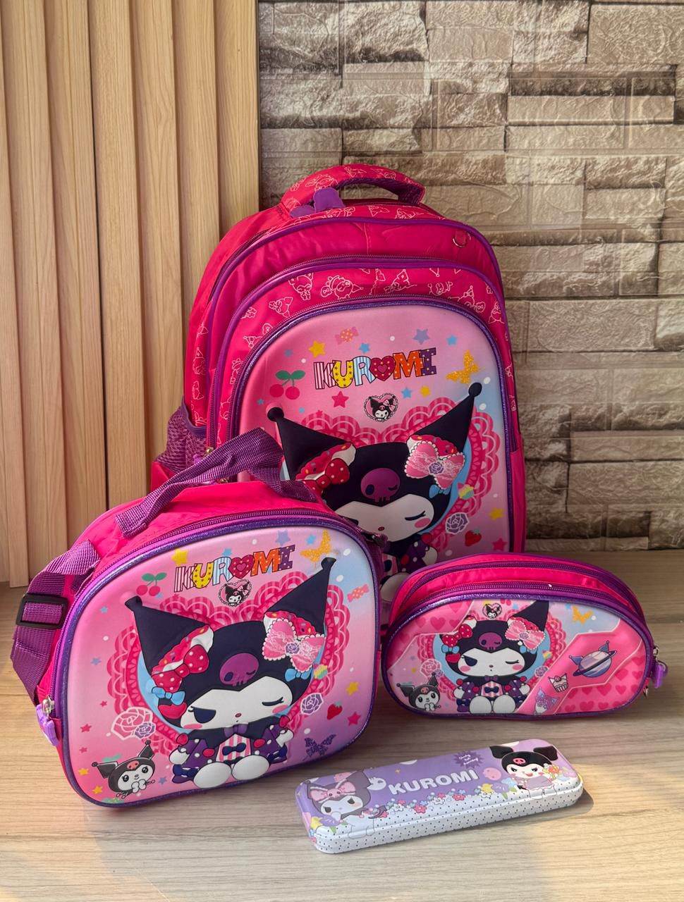 Morral Escolar Oficio Kuromi