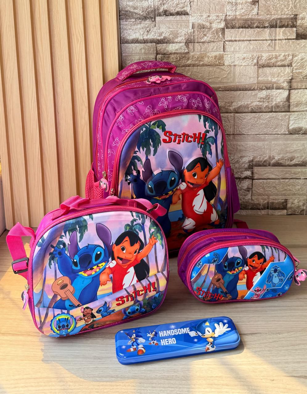 Morral Escolar Oficio Lilo y Stitch