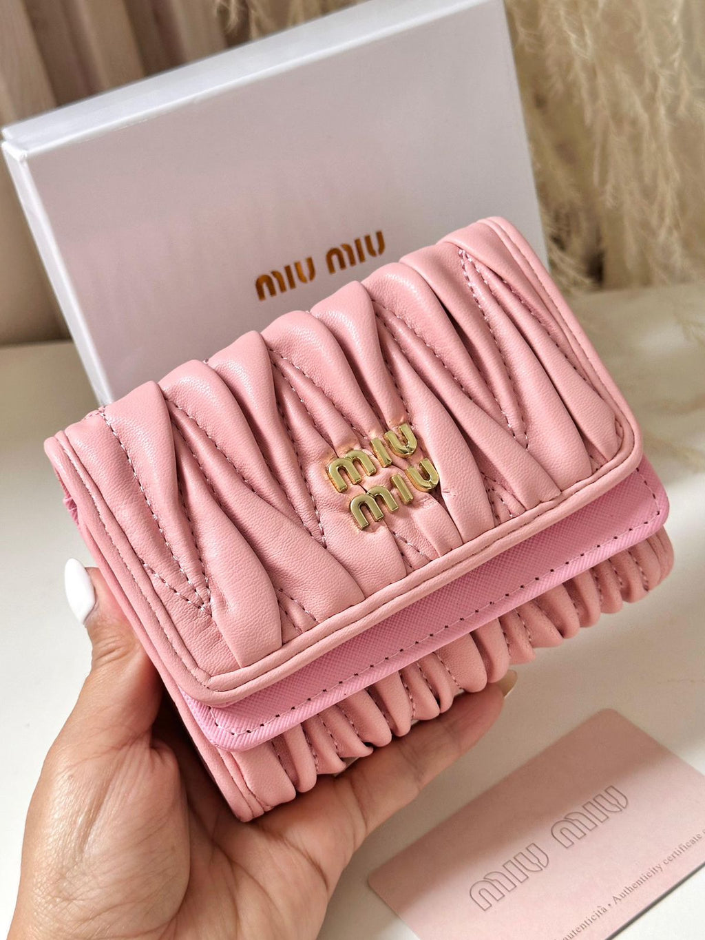 Billetera Miu Miu Dama M45
