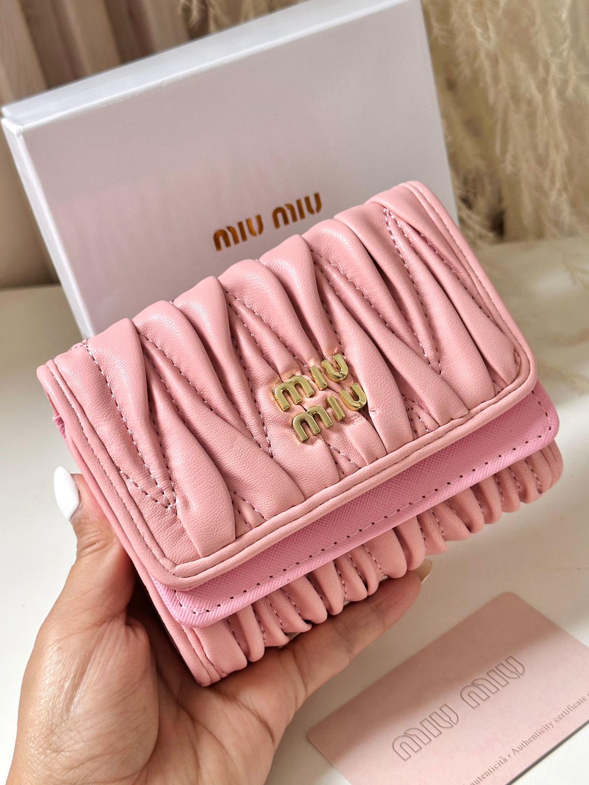 Billetera Miu Miu Dama