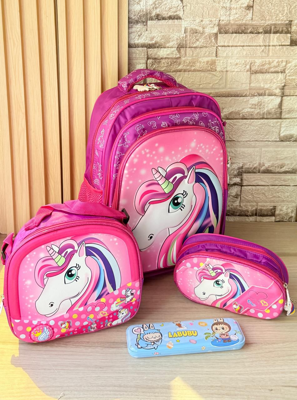 Morral Escolar Oficio Unicornio